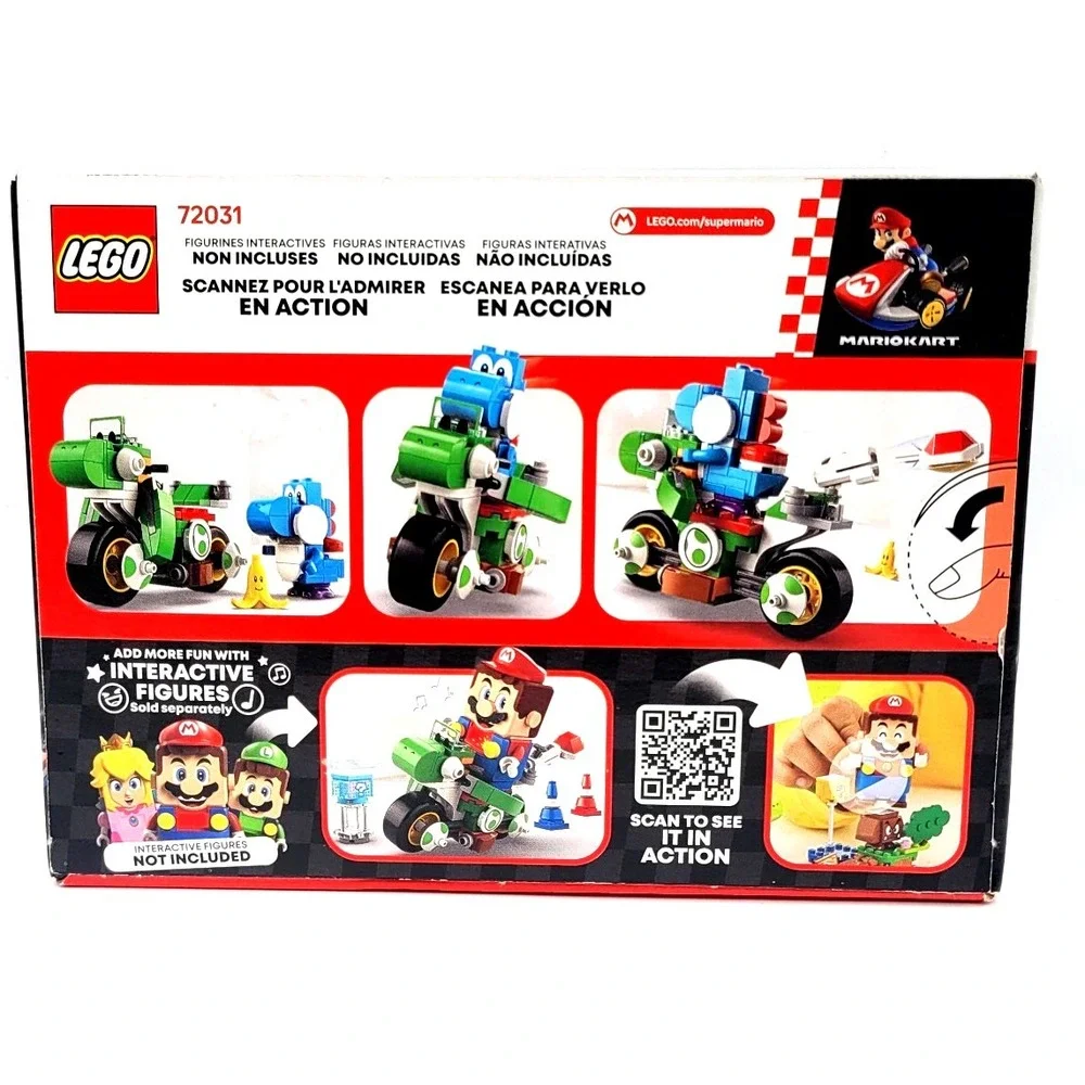 LEGO Super‎ Mario Yoshi Bike 72031 133pcs 1 Pack FACTORY SEALED NEW